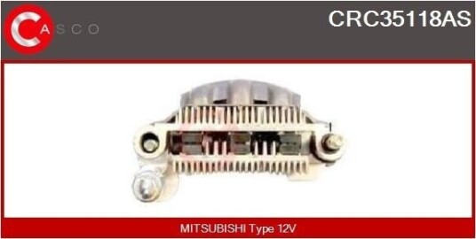 CASCO CRC35118AS Likeretter, dynamo CASCO CRC35118AS Likeretter, dynamo