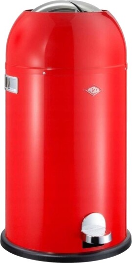 Wesco Kickmaster Myk Avfallsbøtte Rød