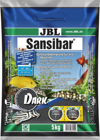 Jbl Sansibar Dark Akvariesand 5 kg Jbl Sansibar Dark Akvariesand 5 kg