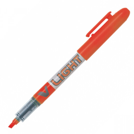 Pilot V-Light Highlighter Medium Light Orange Pilot V-Light Highlighter Medium Light Orange