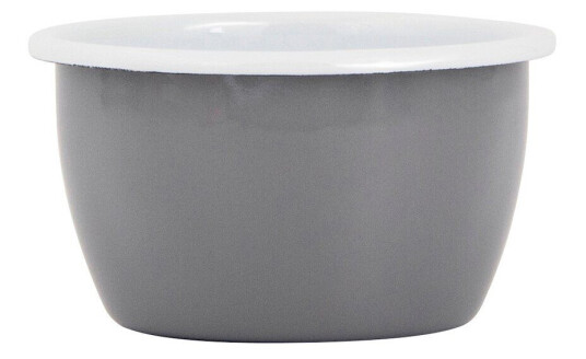 Kockums Jernverk Kockums emaljeskål 10 cm Kockums Grey