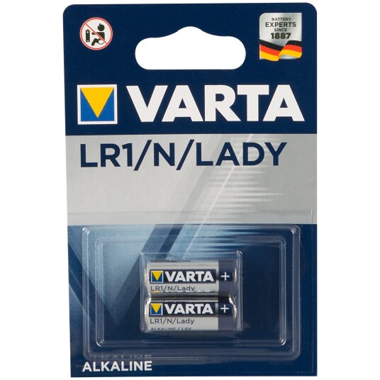 Sum5 LR! Batterier - 2 stk. - Black