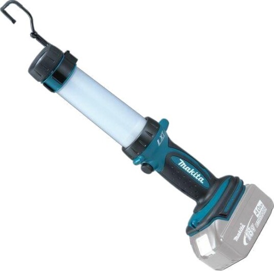 Makita LED-lykt og lanterne DML806 18 V 620 lm 360° uten batteri og lader