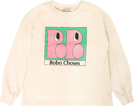 Bobo Choses Booo Bo Choses T Shirt Top Cream 98