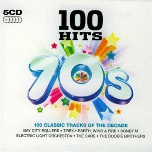 100 Hits 70`S 5CD Diverse Artister