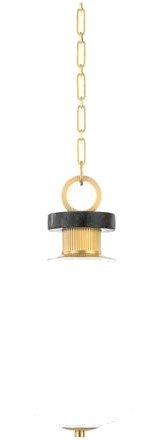Hudson Valley Lighting Haru taklampe vintage messing 395 13 VB CE Hudson Valley Lighting Haru taklampe vintage messing 395 13 VB CE