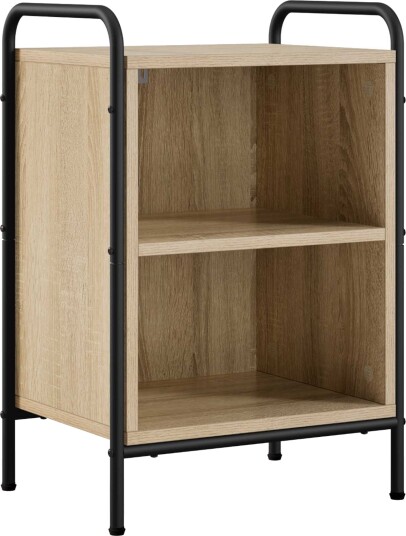 vidaXL Nattbordskap Sonoma eik 40 x 30 x 60 cm Konstruert tre
