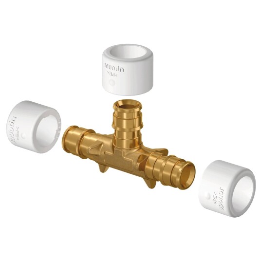 Uponor Q&E DR T-rør 15mm