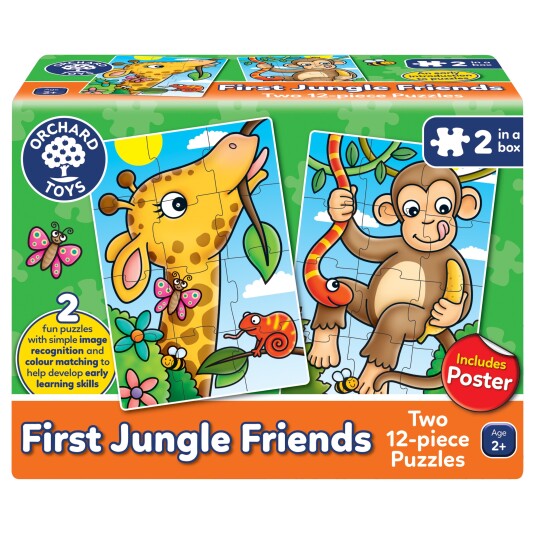 Orchard First Jungle Friends Puzzle 600293 Orchard First Jungle Friends Puzzle 600293