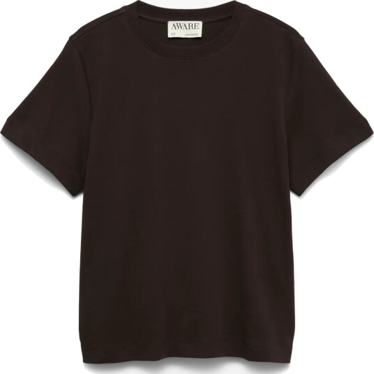 Vero Moda Aware Naima Short Sleeve O Neck T shirt Brun XS