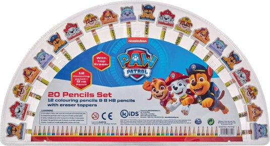 Kids Licensing Pencils Paw Patrol 045507053-PW19908 Kids Licensing Pencils Paw Patrol 045507053-PW19908