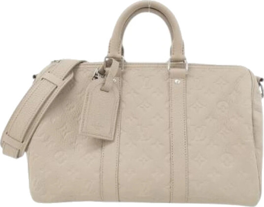 Louis Vuitton Vintage, unisex, Pre-owned, Beige, ONE SIZE,