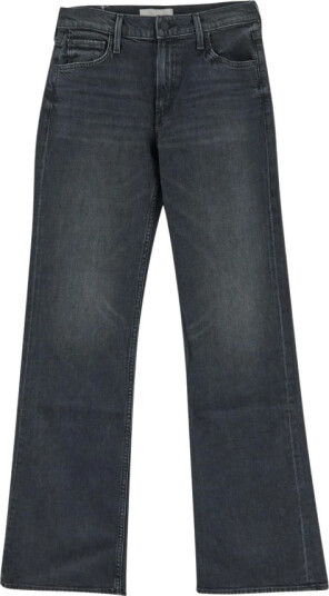Mother Dame Jeans Grå W24, Mother Dame Jeans Grå W24,