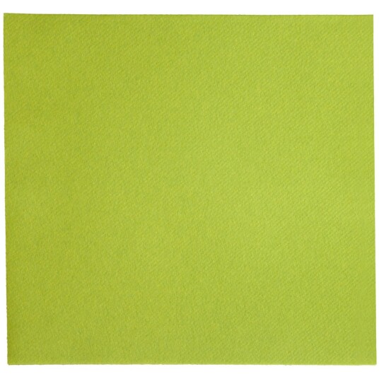 GARCIA DE POU Serviett Arla 40x40cm; 40x40 cm BxL; Kiwi; 50 Stykk / Forpakning