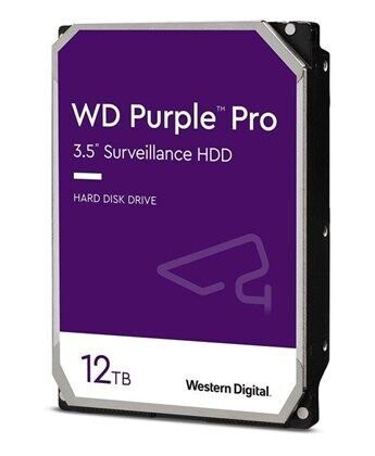 WD Purple Pro 12TB Intern Harddisk 7200RPM SATA 6.0 Gbit/s