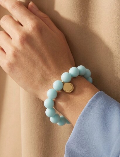 SNÖ of Sweden Bubble Big Elastic Brace G/Light Blue   Onesize   Blue   ONE SIZE