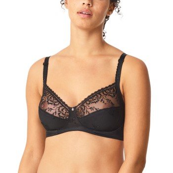 Chantelle BH Every Curve Wirefree Bra Svart C 90 Dame Chantelle BH Every Curve Wirefree Bra Svart C 90 Dame
