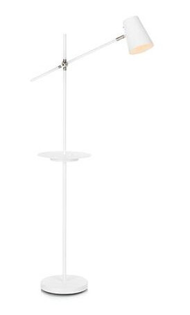 Linear Gulvlampe Hvit