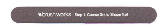 Brushworks 6 Sided Nail File - Shape & Shine