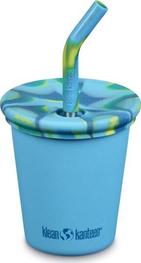Klean Kanteen Kid Cup 296 ml (Straw Lid) Hawaiian Ocean OneSize, Hawaiian Ocean