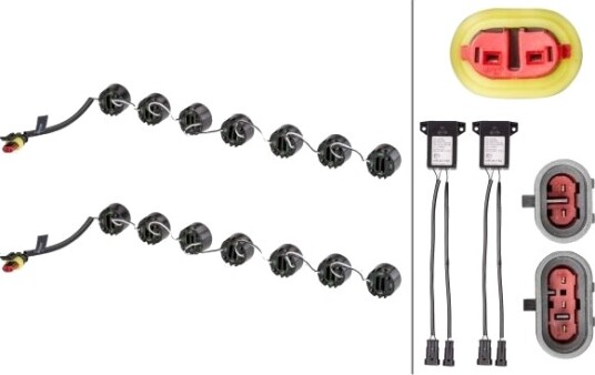 Kjørelys sett HELLA 2PT 010 458-751