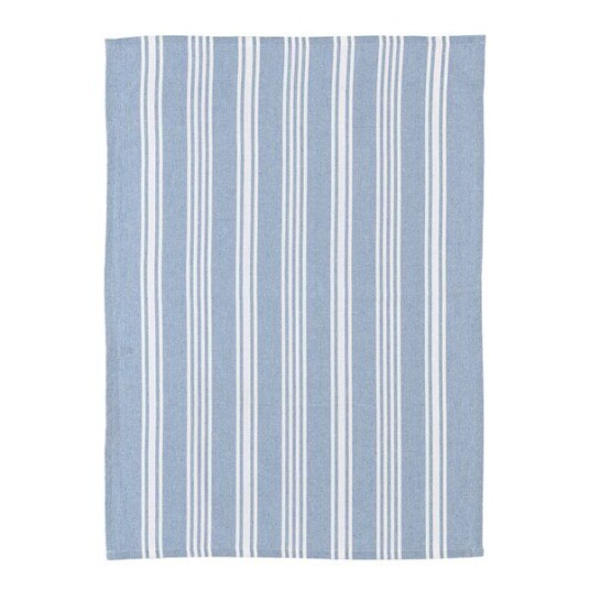 Bastian Eco Stripe kjøkkenhåndkle 70x50 cm dream blue