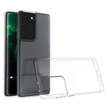 Antiskli Samsung Galaxy S21 Ultra 5G TPU-deksel Gjennomsiktig