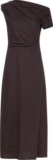 Twist & Tango Reina Linen Dress Brown 38