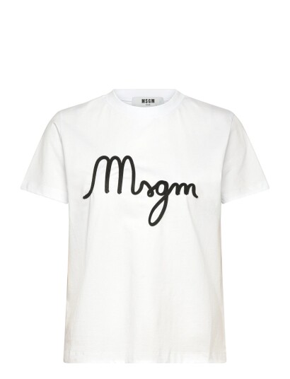 MSGM T Shirt/T Shirt White XS MSGM T Shirt/T Shirt White XS
