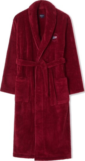 Lexington Unisex Fleece Robe Rød S