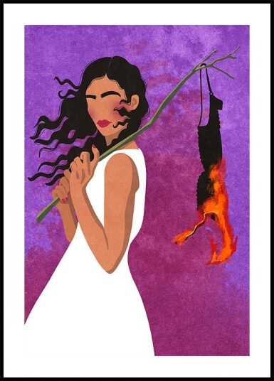 No bra club Plakat / 40x50cm