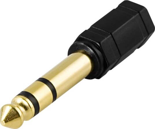 Deltaco 3.5mm Stereo Hann til Mini-Phone Hunn Audioadapter