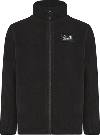 Didriksons Kids' Malakit Full Zip Black 170