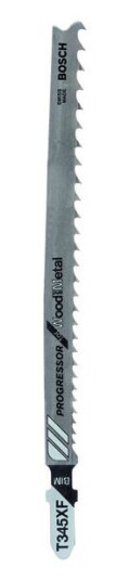 Bosch T345XF Progressor Sagbladsett for Tre og Metall - 5 Deler