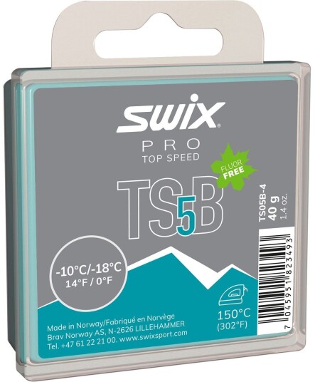 Swix Ts5 Black, -10 °c/-18°c, 40g Nc 1 Swix Ts5 Black, -10 °c/-18°c, 40g Nc 1