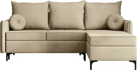 Knocklong 3 seters Hjørnesovesofa Cream