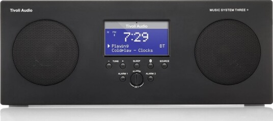TIVOLI AUDIO MUSIC SYSTEM THREE+ DAB RADIO BLACK
