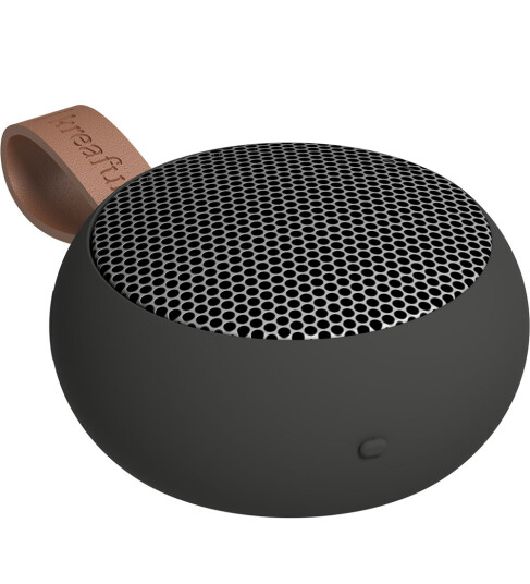 Kreafunk aGO II Bluetooth-høyttaler svart med kompakt design Kreafunk aGO II Bluetooth-høyttaler svart med kompakt design