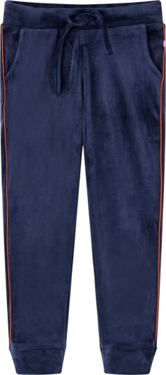Joggebukser for barn marineblå 140