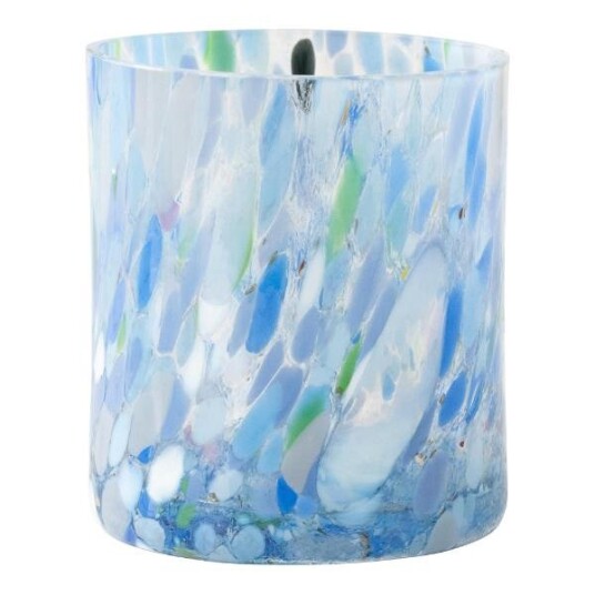 Magnor Swirl drikkeglass/lykt 35 cl blå - Munnblåst Design i Glass Magnor Swirl drikkeglass/lykt 35 cl blå - Munnblåst Design i Glass