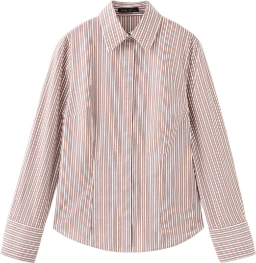 Mango Camisa Sofia Brown M