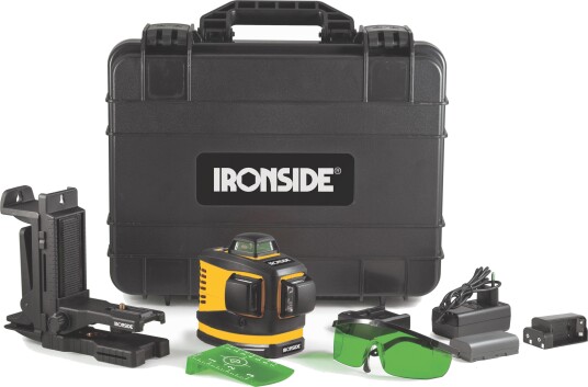 Ironside Krysslaser 102494 Med Grønn Laser