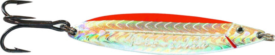 Remen Møresilda Holo 10g 60mm Sølv/Rød Remen Møresilda Holo 10g 60mm Sølv/Rød