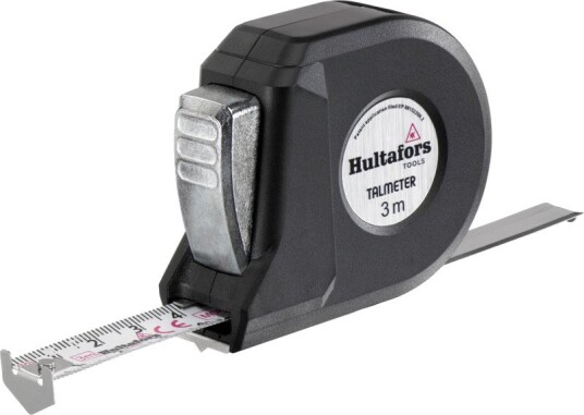 Hultafors Målebånd Talmeter 3 m Hvitt