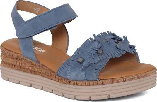 Gabor Wedge Sandal Blue 37.5 Gabor Wedge Sandal Blue 37.5