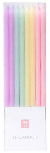Talking Tables Kakelys We Love Pastel - 16-pakning