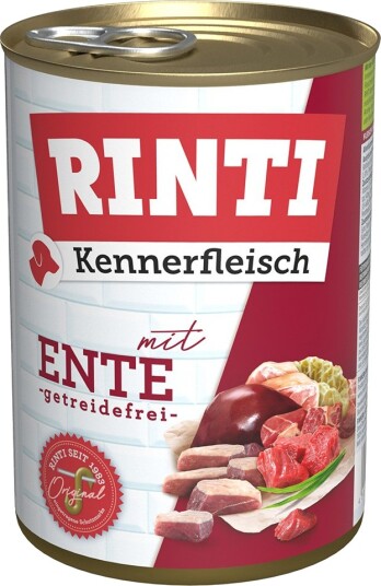Rinti Våtfôr Kennerfleisch And 12 X 400 G Rinti Våtfôr Kennerfleisch And 12 X 400 G