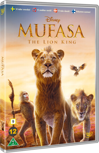 Mufasa: The Lion King DVD