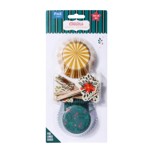 Julecupcake Toppers