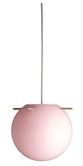 Frandsen Koi Taklampe Ø32 Opal Rose/ Messing Frandsen Koi Taklampe Ø32 Opal Rose/ Messing